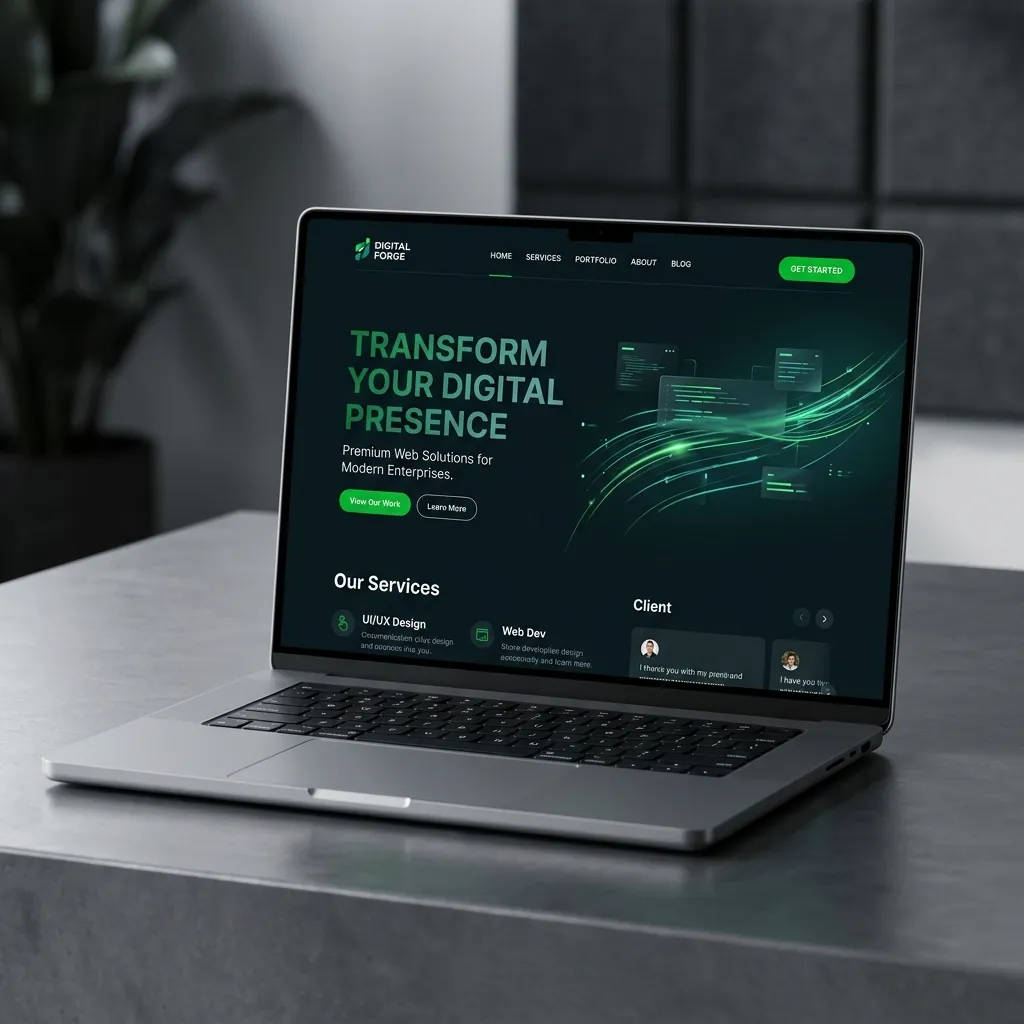 Mockup Diseño Web Profesional Digitaliza