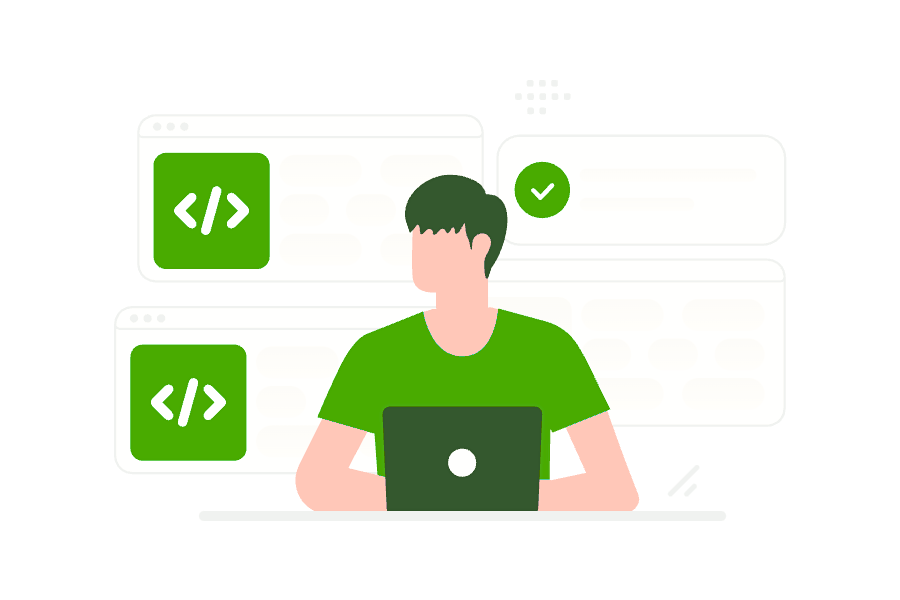 Ilustración de marketing digital